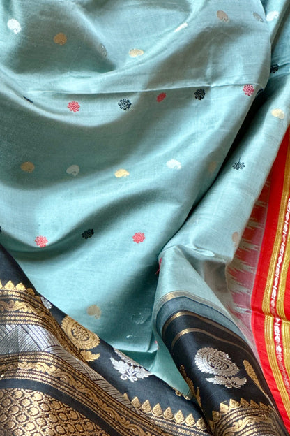Gadwal Silk Saree - AW1037GS