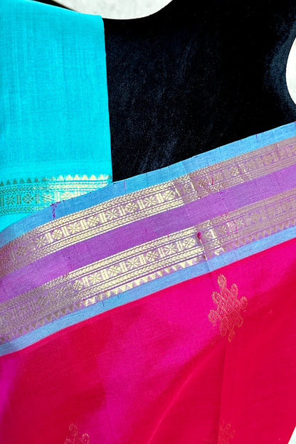 Silk Cotton Saree - AW1430SC