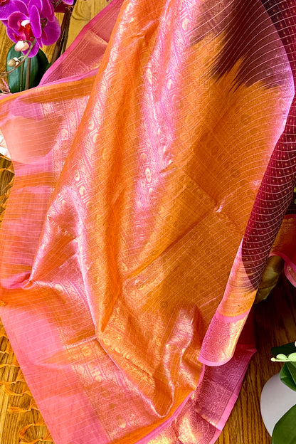 Silk Cotton Saree - AW1437SC