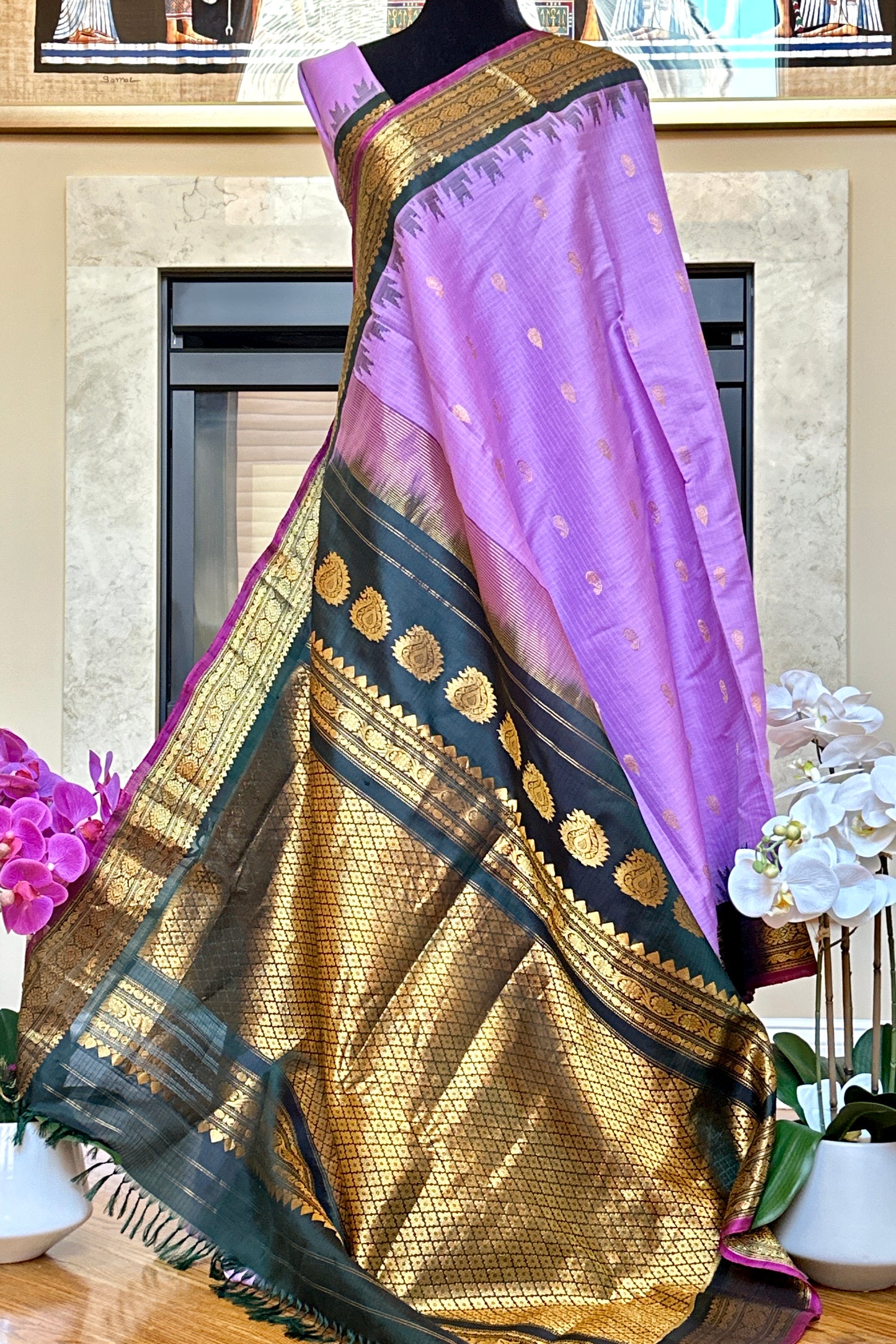 Gadwal SICO Saree - AW1079GS