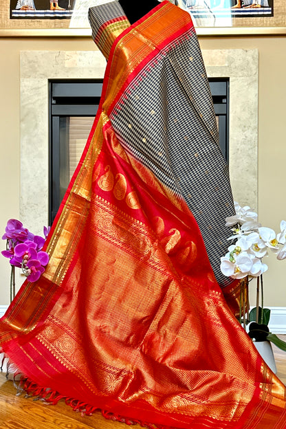 Gadwal SICO Saree - AW1076GS