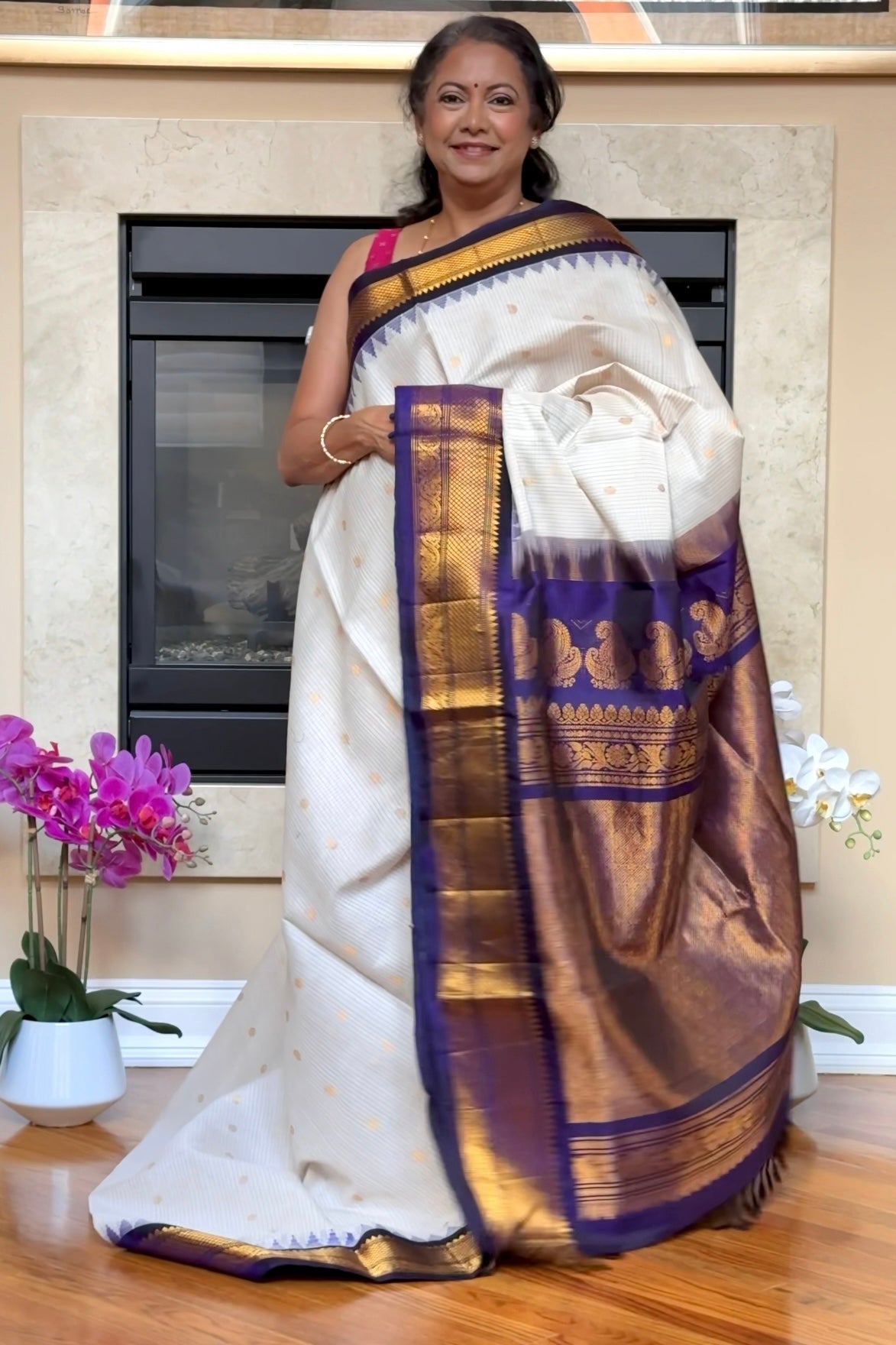 Gadwal SICO Saree - AW1074GS