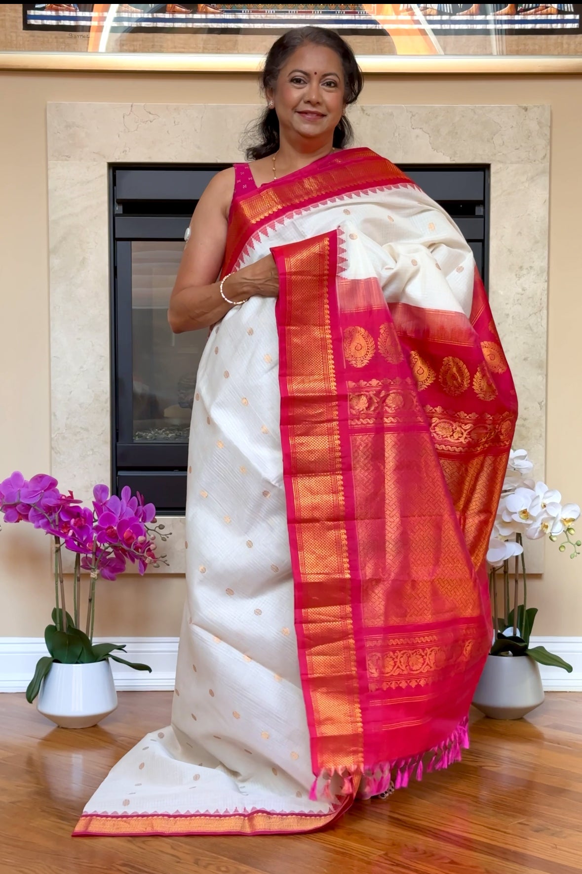 Gadwal SICO Saree - AW1075GS