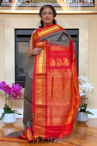 Gadwal SICO Saree - AW1076GS