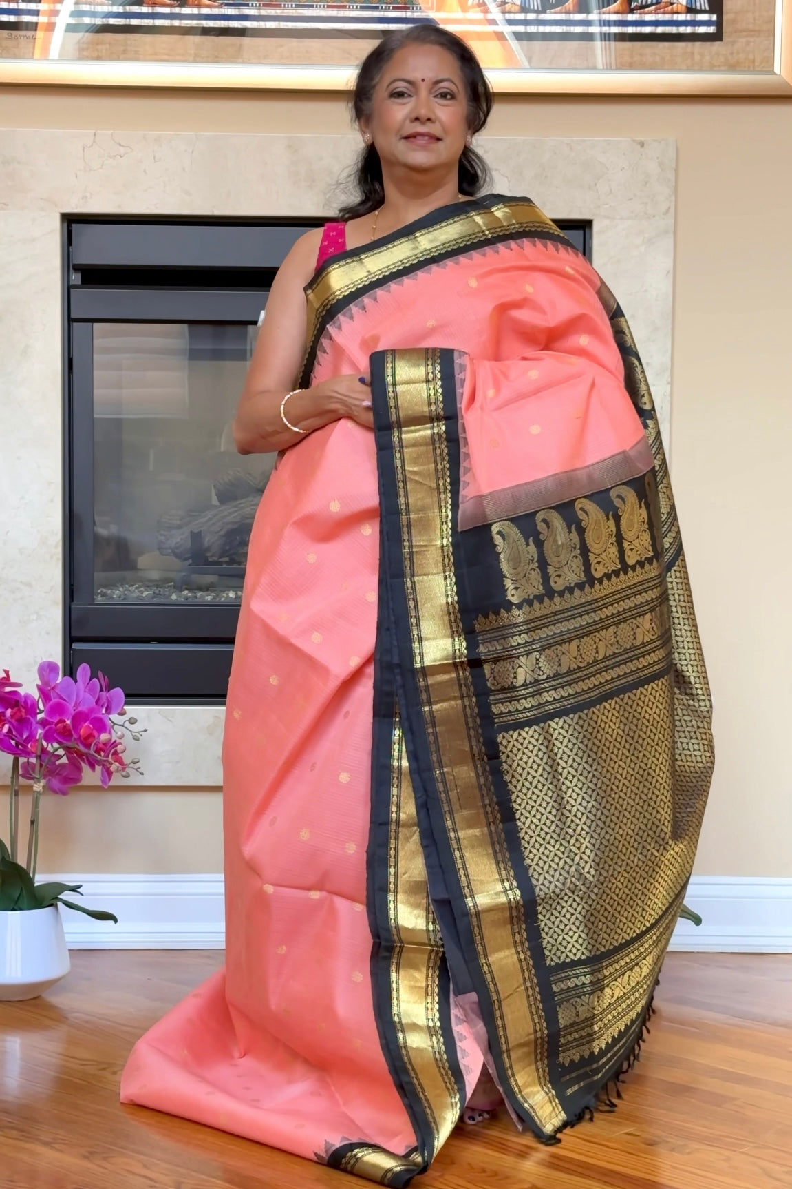 Gadwal SICO Saree - AW1077GS