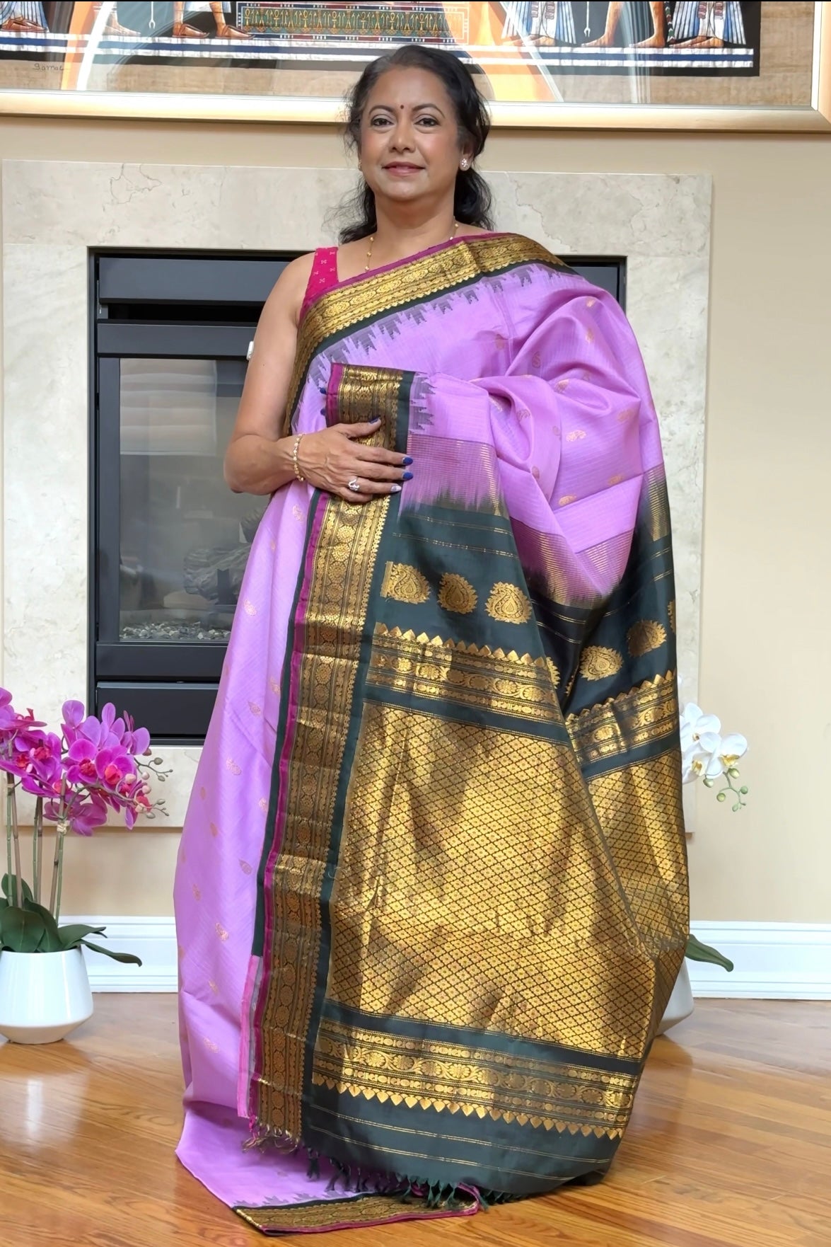 Gadwal SICO Saree - AW1079GS