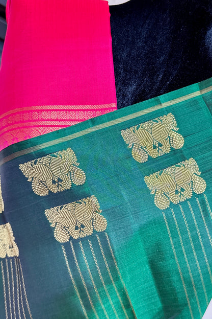 Kanjivaram Silk Saree - AW1520KS