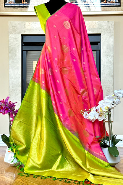 Kanjivaram Silk Saree - AW1360KS