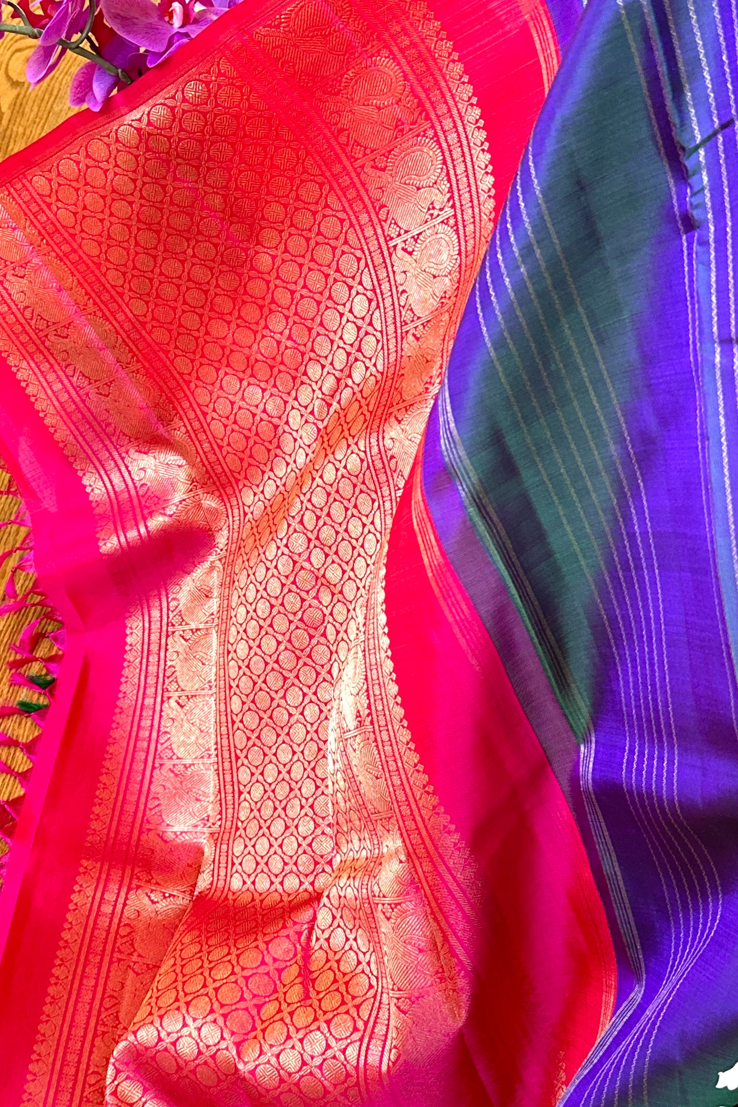 Kanjivaram Silk Saree - AW1519KS