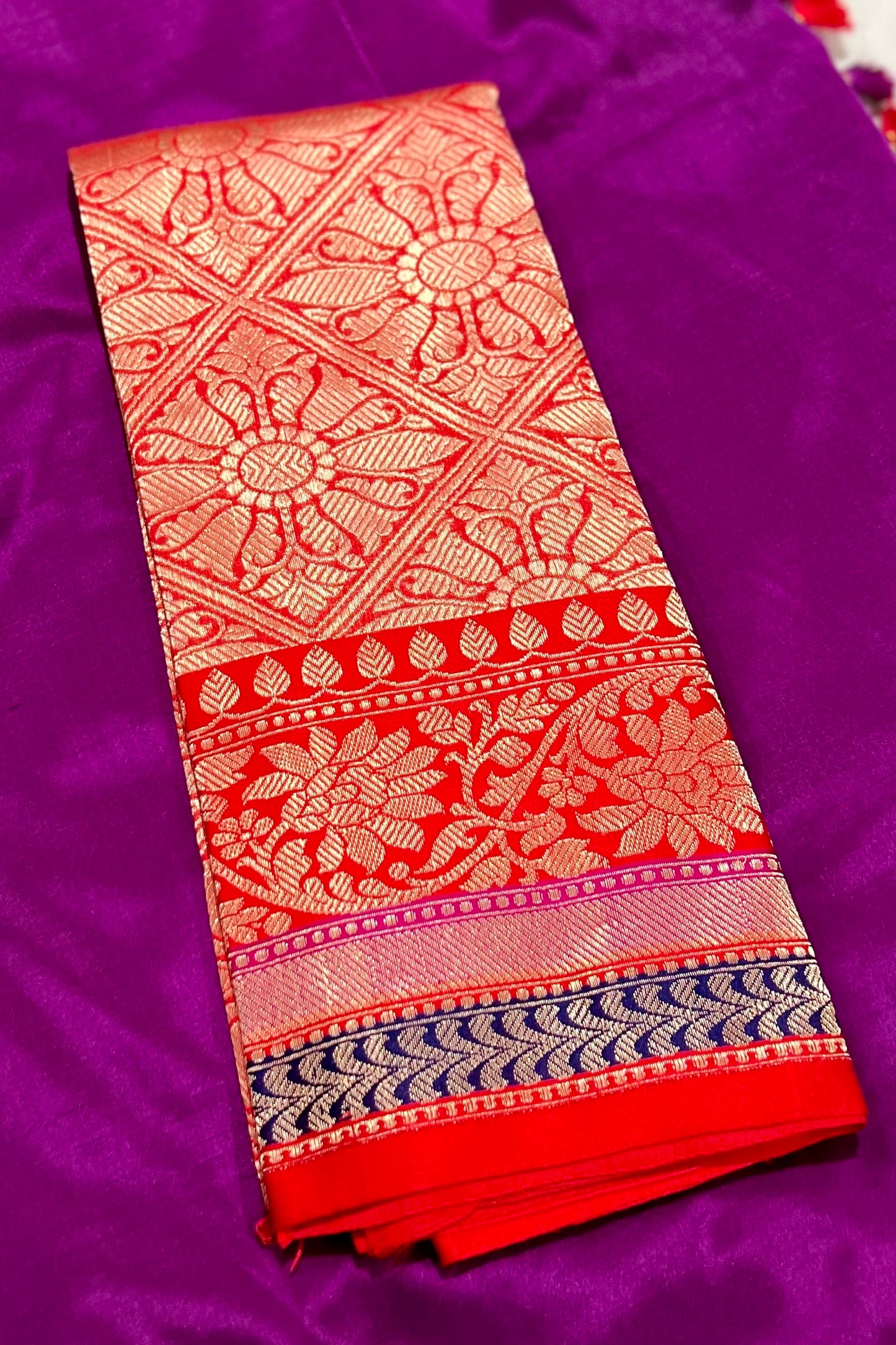 Banarasi Silk Saree - AW1017BS