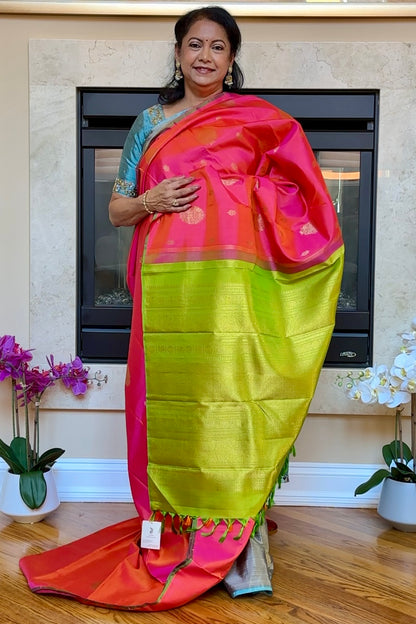 Kanjivaram Silk Saree - AW1360KS