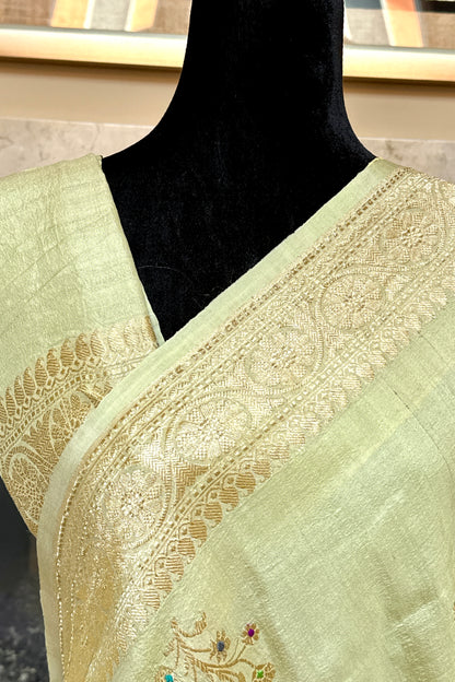 Banarasi Tussar Georgette - AW1093BS