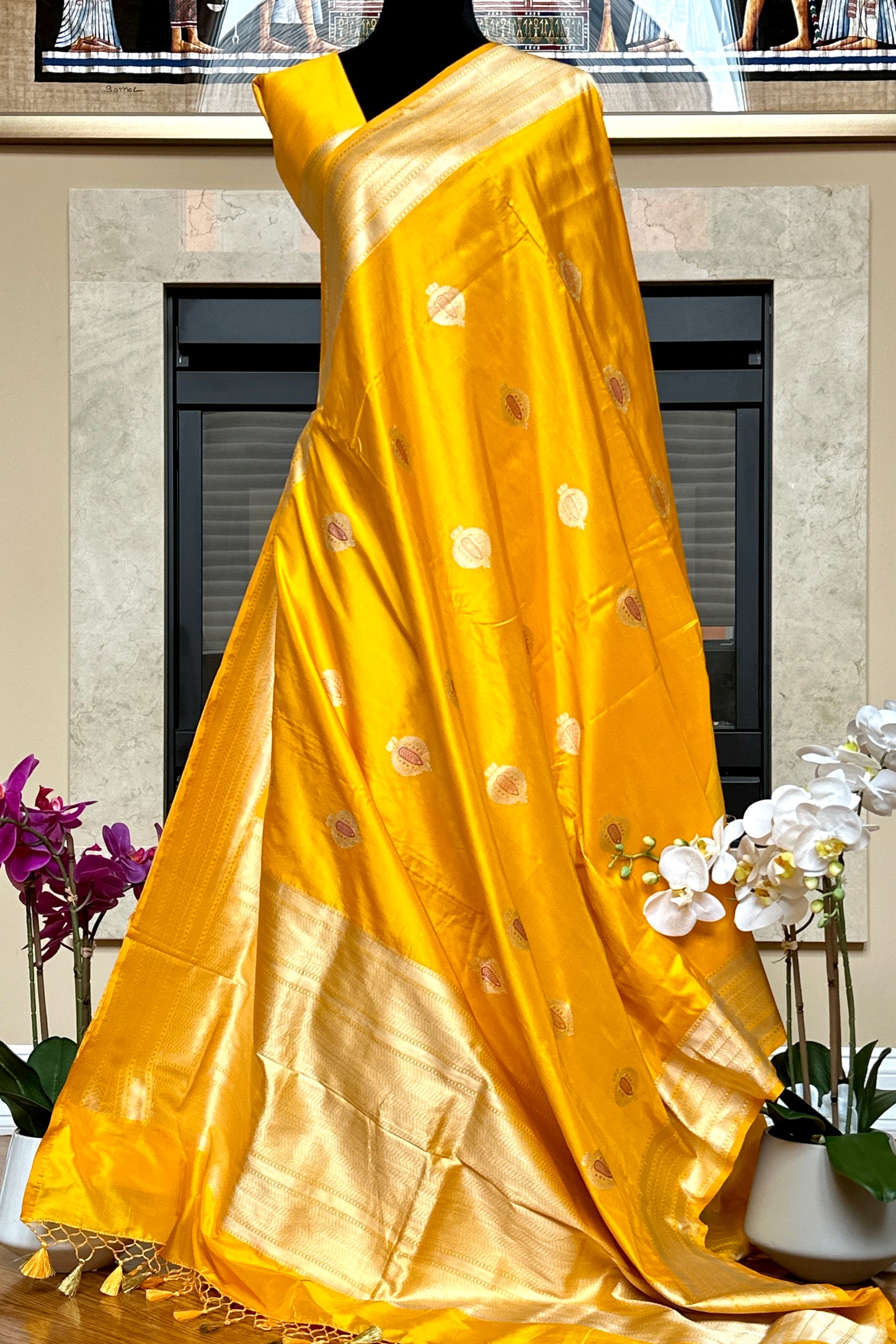 Banarasi Silk Saree - AW1072BS