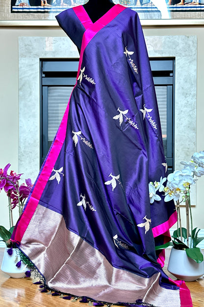 Banarasi Silk Saree - AW1100BS