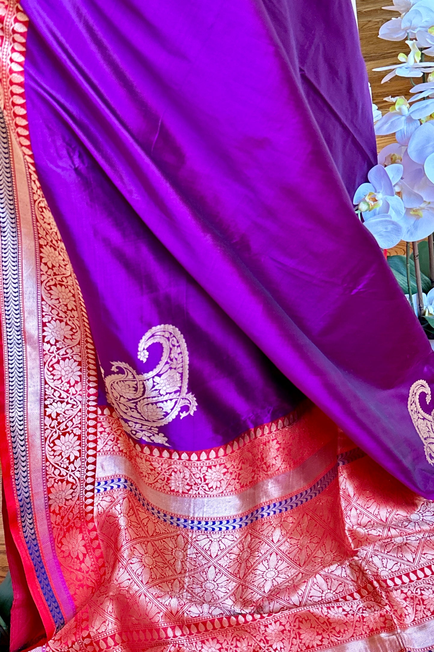 Banarasi Silk Saree - AW1017BS