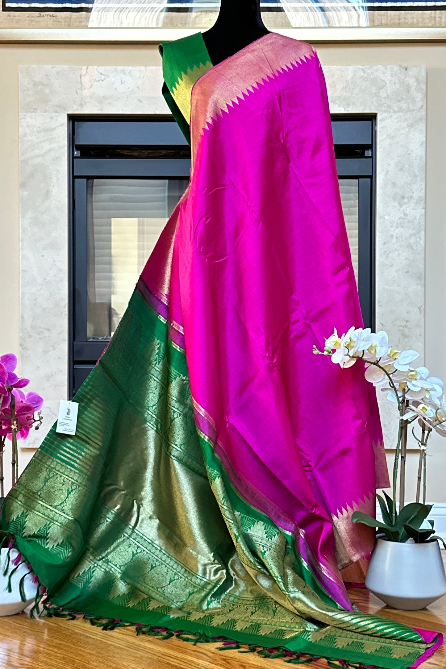 Kanjivaram Silk Saree - AW1483KS