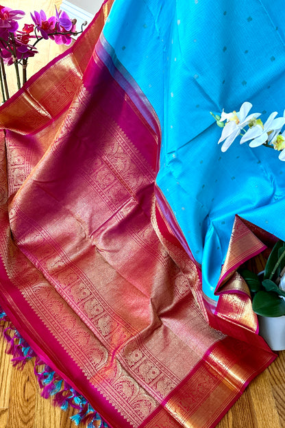 Kanjivaram Silk Saree - AW1475KS