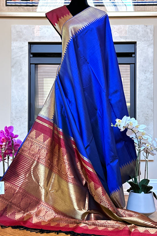 Kanjivaram Silk Saree - AW1486KS