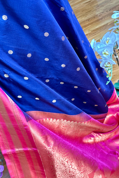 Gadwal Silk Saree - AW1045GS