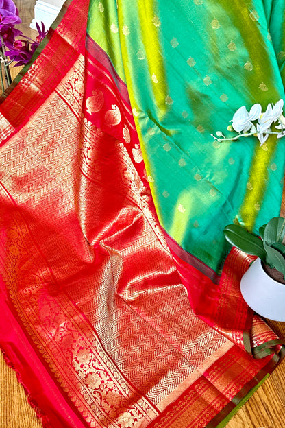 Gadwal SIlk Saree - AW1088GS