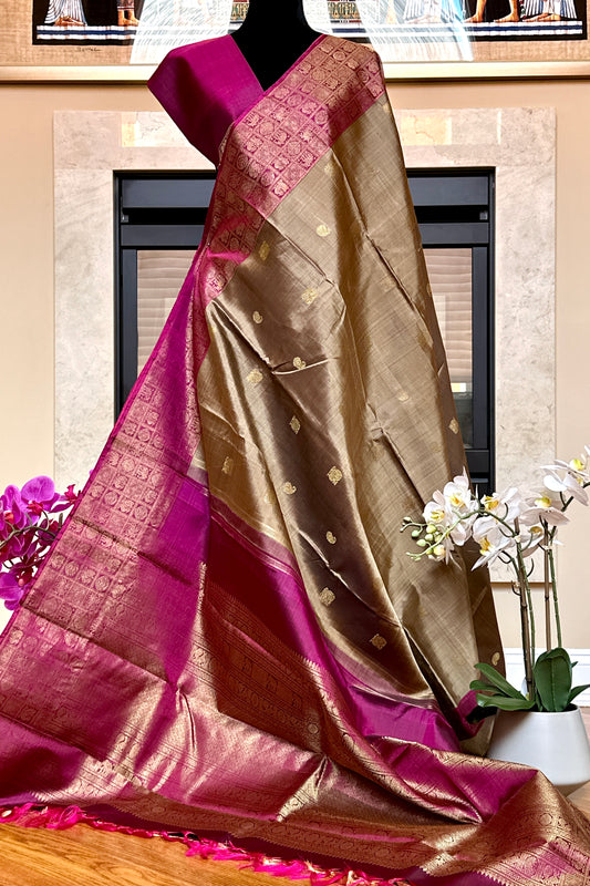 Kanjivaram Silk Saree- AW1349KS