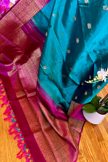 Kanjivaram SIlk Saree - AW1450KS