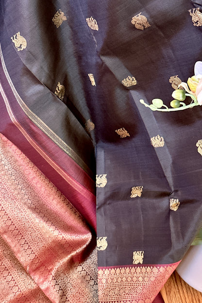 Kanjivaram Silk Saree - AW1410KS