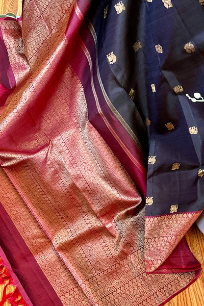 Kanjivaram Silk Saree - AW1410KS