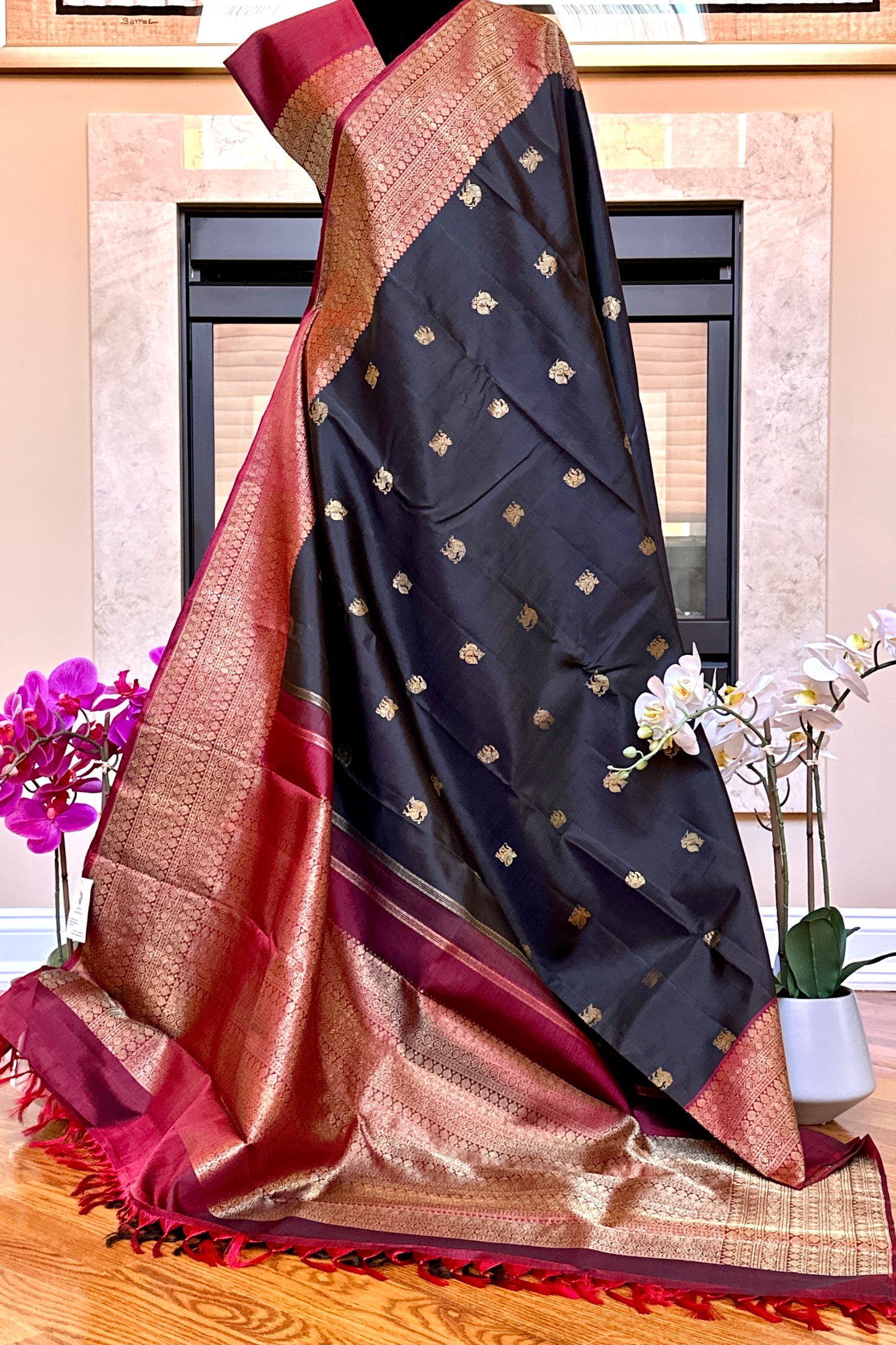 Kanjivaram Silk Saree - AW1410KS