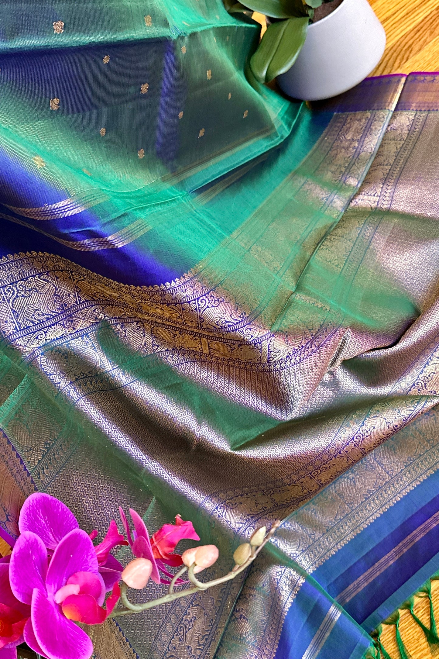 Kanjivaram Silk Saree - AW1418KS