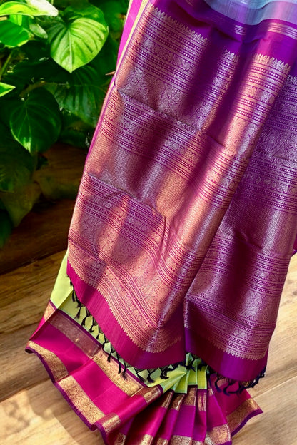 Kanjivaram Silk Saree - AW1299KS