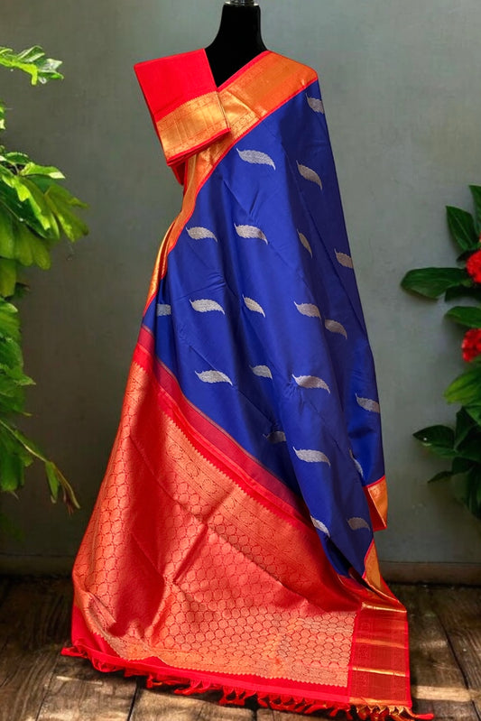 Kanjivaram Silk Saree - AW1399KS