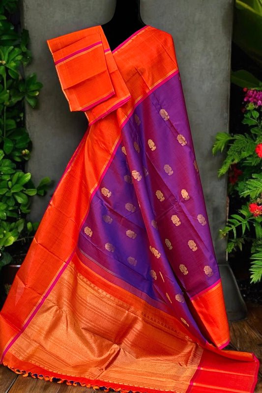 Kanjivaram Silk Saree- AW1351KS