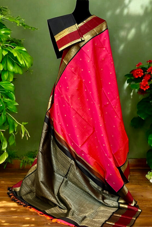 Kanjivaram Silk Saree - AW1413KS