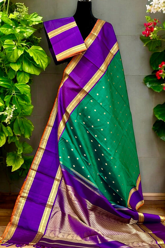 Kanjivaram Silk Saree - AW1317KS