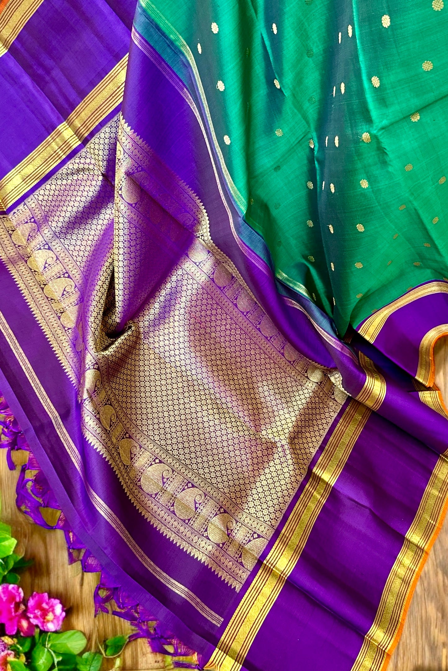 Kanjivaram Silk Saree - AW1317KS