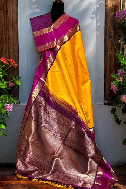 Kanjivaram Silk Saree - AW1409KS