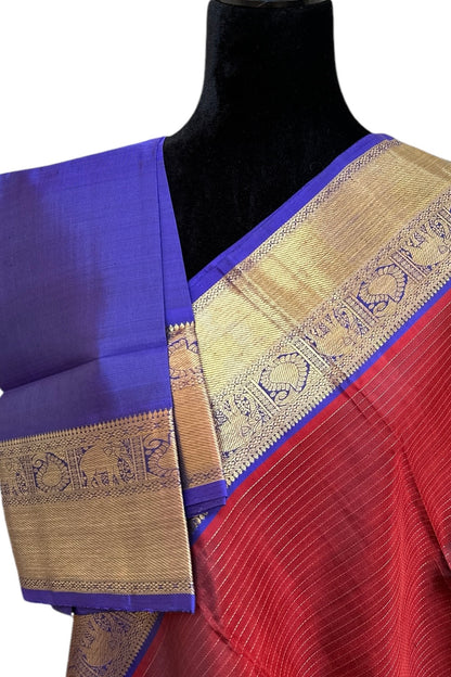 Kanjivaram Silk Saree - AW1490KS