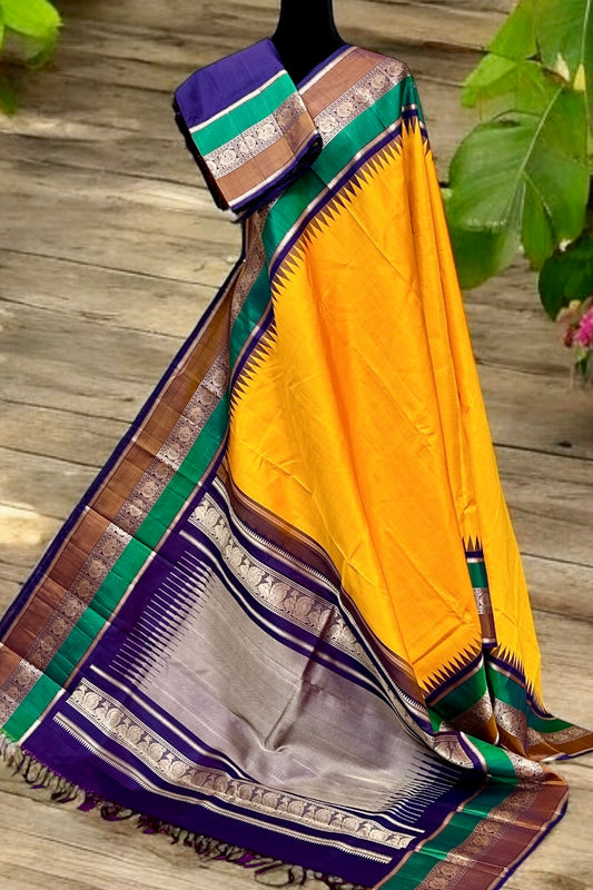 Kanjivaram Silk Saree - AW1438KS