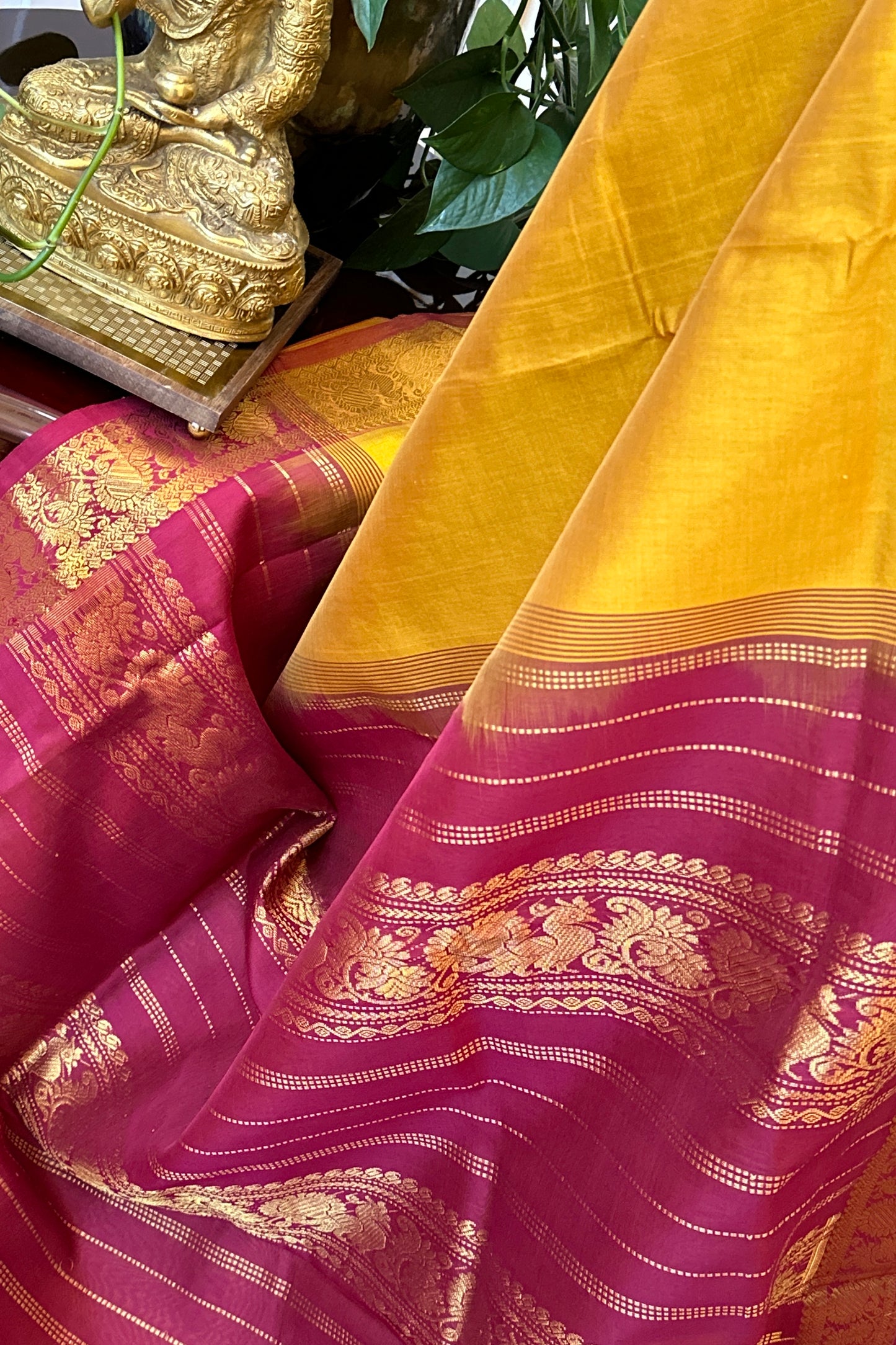 Silk Cotton Saree - AW1472SC