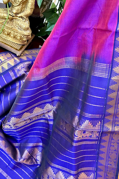 Silk Cotton Saree - AW1473SC