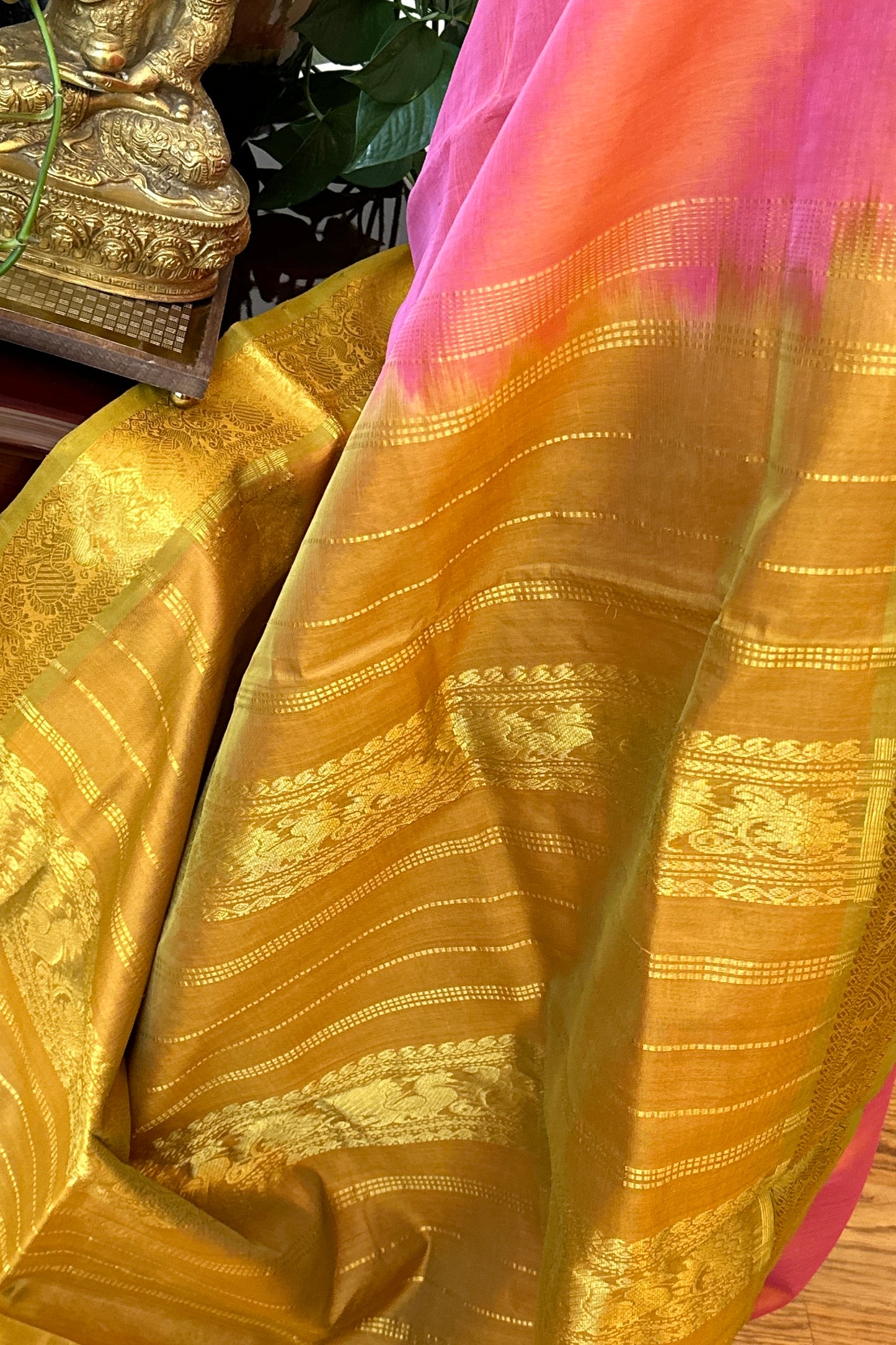 Silk Cotton Saree - AW1474SC