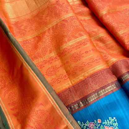 Kanjivaram Silk Saree - AW1423KS