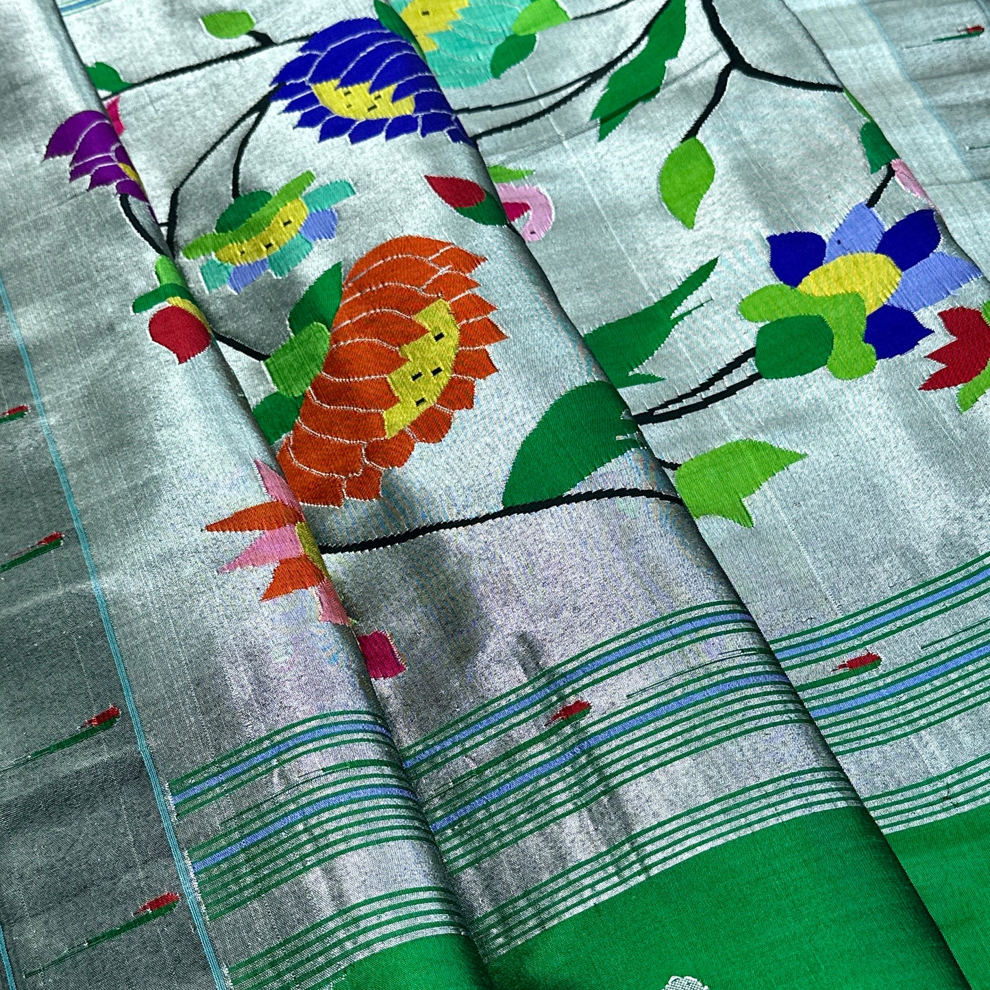 Paithani Silk Saree - AW1052PS