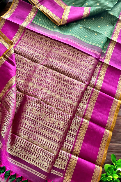 Kanjivaram Silk Saree - AW1415KS