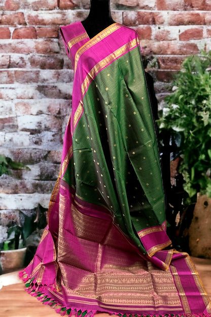 Kanjivaram Silk Saree - AW1415KS