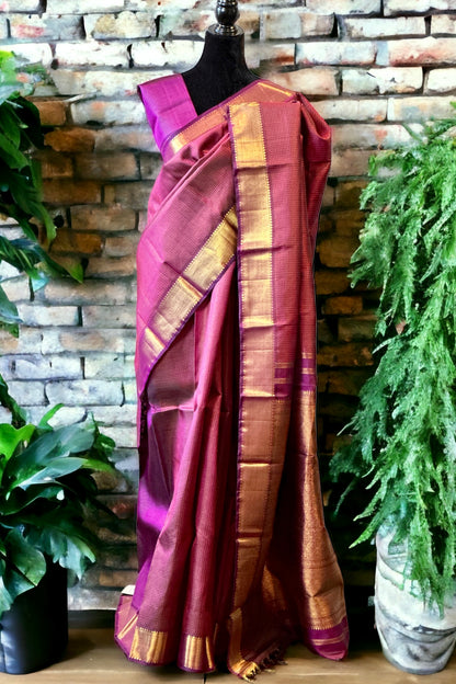 Kanjivaram Silk Saree - AW1375KS