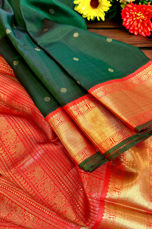 Kanjivaram Silk Saree - AW1457KS