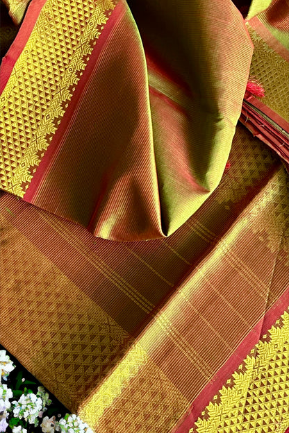 Silk Cotton Saree - AW1400SC