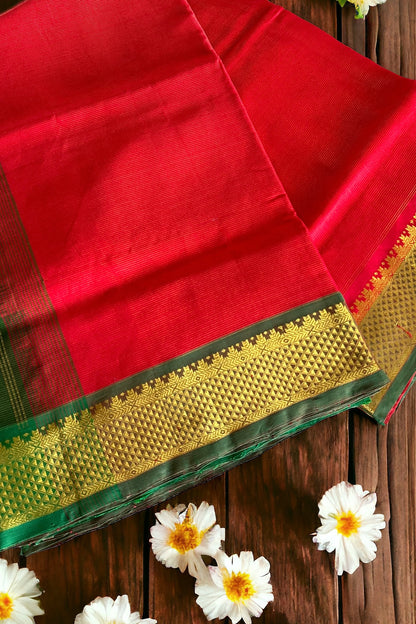 Silk Cotton Saree - AW1404SC